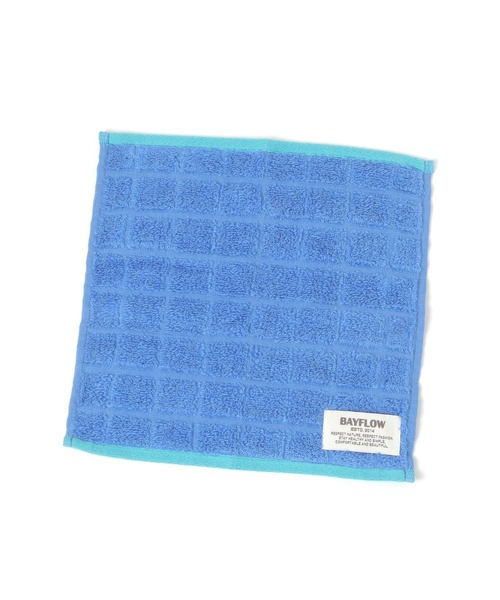 BAYFLOW（ベイフロー）の「BFハンドタオル(格子)25×25（ハンカチ/ハンドタオル・レディース・レッド/ライトグレー/ベージュ/ブルー/ライトブルー・0）」の20枚目の写真