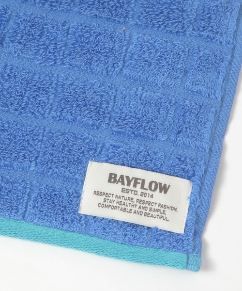BAYFLOW（ベイフロー）の「BFハンドタオル(格子)25×25（ハンカチ/ハンドタオル・レディース・レッド/ライトグレー/ベージュ/ブルー/ライトブルー・0）」の17枚目の写真