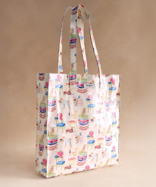 ラージ ブックバッグ Hackney Dogs（トートバッグ）｜Cath Kidston