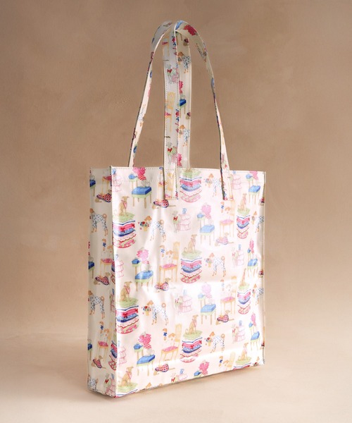 Cath Kidston（キャスキッドソン）の「ラージ ブックバッグ Hackney Dogs（トートバッグ・レディース・ピンク・FREE）」の4枚目の写真