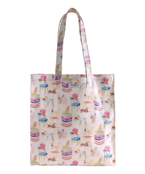 Cath Kidston（キャスキッドソン）の「ラージ ブックバッグ Hackney Dogs（トートバッグ・レディース・ピンク・FREE）」の2枚目の写真