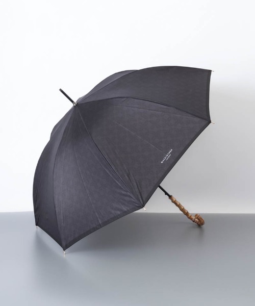 マッキントッシュ ロンドン 長傘 雨傘 アンドリュー柄 黒 ブラック MACKINTOSH LONDON（マッキントッシュ ロンドン）】アンドリュー柄雨傘