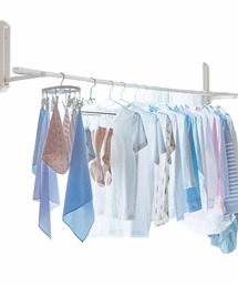 Belle Maison（ベルメゾン）の「浮かせて干す！ピンで設置できる「壁付け物干し」（ランドリーグッズ）」