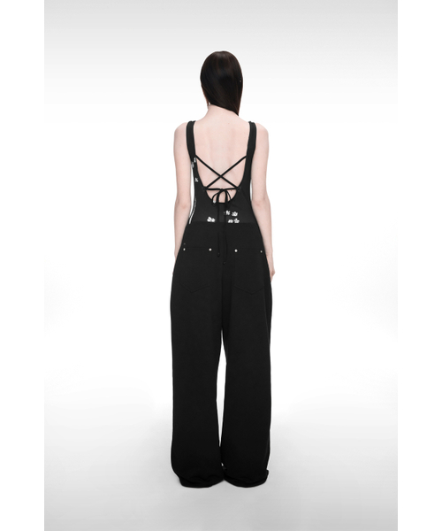 NACHE（ナチェ）の「DRAWING SWEAT PANTS (UNISEX) BLACK（スウェットパンツ・レディース・その他・0/1）」の4枚目の写真