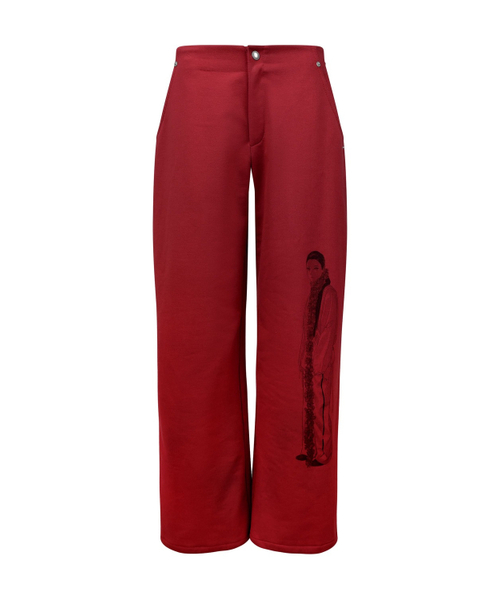 NACHE（ナチェ）の「DRAWING SWEAT PANTS (UNISEX) BLACK（スウェットパンツ・レディース・その他・0/1）」の8枚目の写真