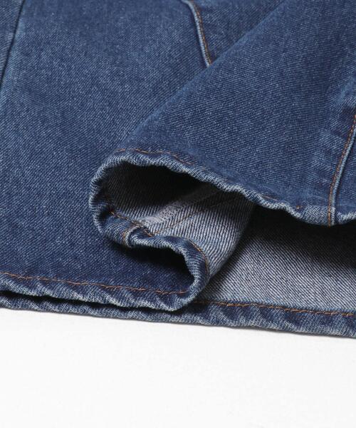 KBF(ケイビーエフ)の「WIDEレッグアジャストデニム(デニムパンツ・レディース・ブルー/ライトブルー・36/38)」の14枚目の写真