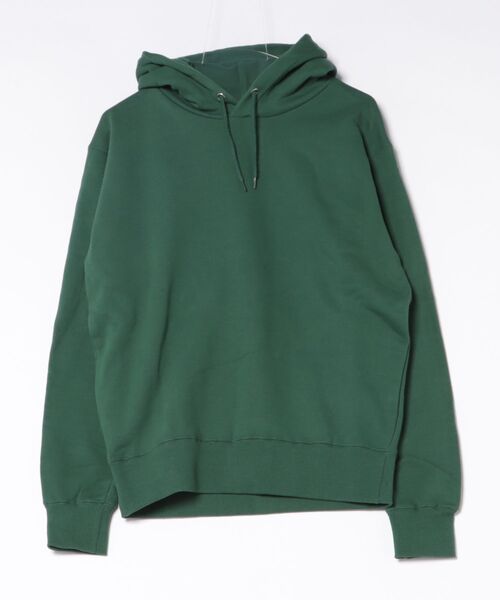 TONE SELECT WEAR（トーンセレクトウェア）の「CROSS&STITCH(クロスアンドステッチ) レギュラーウェイト ポケットレスパーカー プルオーバーパーカー 10.0oz (SP2252)（パーカー・メンズ・ホワイト/グリーン/ネイビー/ブラック/グレー/アッシュ・MEDIUM/LARGE/X-LARGE/SMALL）」の6枚目の写真