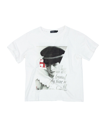 SUNDAYOFFCLUB（サンデイオフクラブ）の「The Night Porter Distressed T-shirt（Tシャツ/カットソー）」