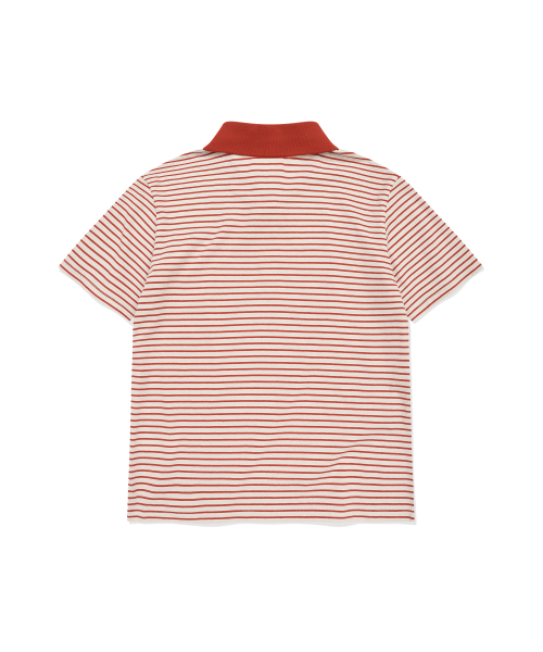 COVERNAT WOMAN(カバーナットウーマン)の「ウィメンズスリムストライプTシャツレッド(Tシャツ/カットソー・レディース・その他・WM/WS)」の3枚目の写真