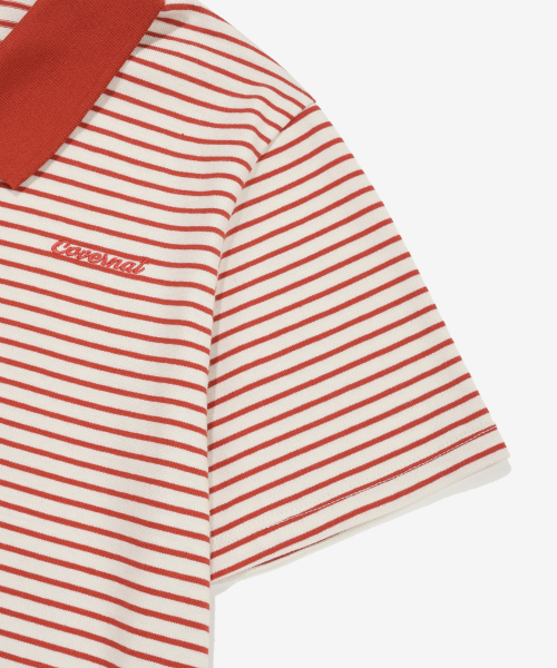 COVERNAT WOMAN(カバーナットウーマン)の「ウィメンズスリムストライプTシャツレッド(Tシャツ/カットソー・レディース・その他・WM/WS)」の9枚目の写真
