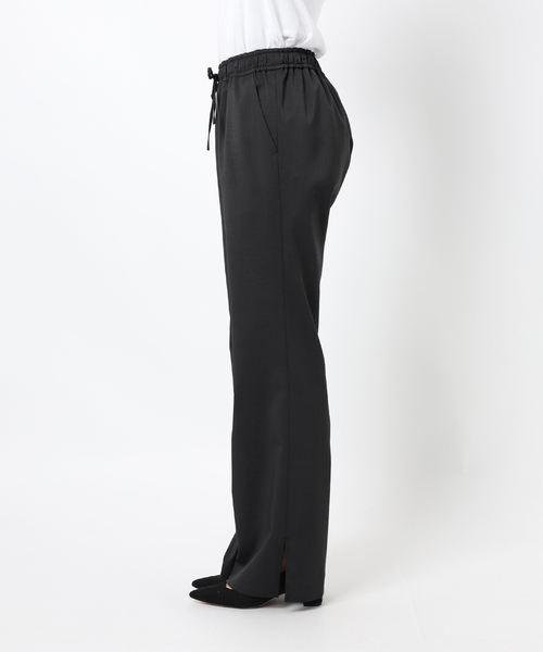Spick & Span（スピックアンドスパン）の「《34サイズ登場 / 追加2》スリットイージーパンツ（スラックス・レディース・ブラウン/ベージュ/ブラック系その他・34/40/38/36）」の19枚目の写真