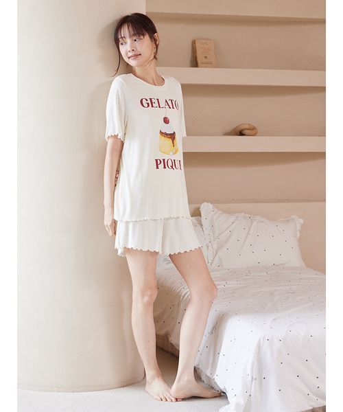 gelato pique（ジェラートピケ）の「【ONLINE限定】【接触冷感】プリン