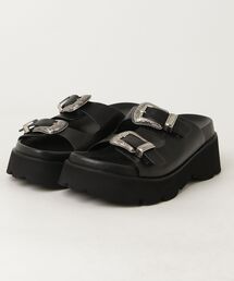 Ameri（アメリ）の「MEDI WESTERN BUCKLE SANDALS（サンダル）」