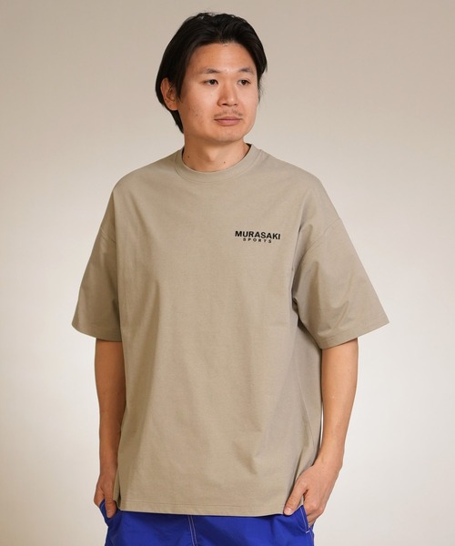 ムラサキスポーツ(ムラサキスポーツ)の「【ムラサキスポーツ限定】MURASAKI/ムラサキ 半袖 Tシャツ MSK PARK TEE MSK6S-2102(Tシャツ/カットソー・メンズ・ホワイト/グレー・M/L/XL)」の15枚目の写真