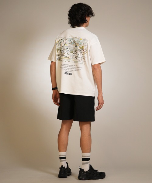 ムラサキスポーツ(ムラサキスポーツ)の「【ムラサキスポーツ限定】MURASAKI/ムラサキ 半袖 Tシャツ MSK PARK TEE MSK6S-2102(Tシャツ/カットソー・メンズ・ホワイト/グレー・M/L/XL)」の11枚目の写真