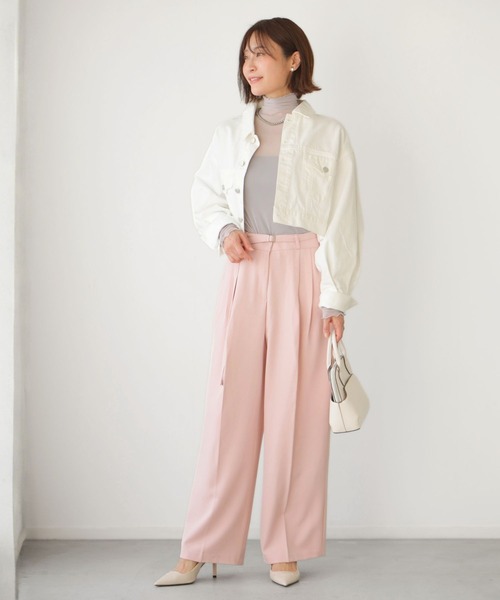 Ehre style（エーレスタイル）の「さり気なシアーで 肌隠し インナー（Tシャツ/カットソー・レディース・ホワイト/ブラック/グレー・FREE）」の15枚目の写真