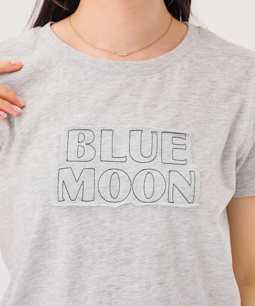 Honeys（ハニーズ）の「【ＵＶカット】ロゴＴシャツ（Tシャツ/カットソー・レディース・スミクロ/オートミール・S/M/L）」の9枚目の写真