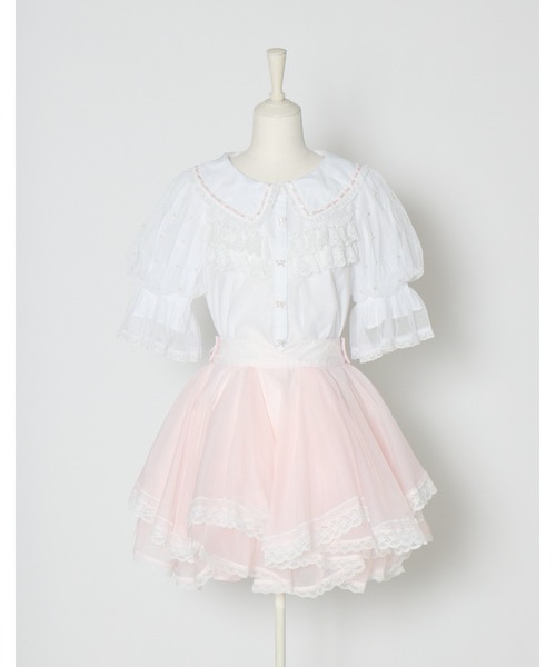 mellfy memory（メルフィーメモリー）の「Fairy in love flower skirt（スカート・レディース・ホワイト/ホワイト系その他/ピンク・S/M）」の22枚目の写真