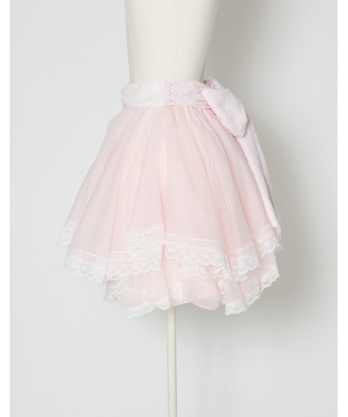 mellfy memory（メルフィーメモリー）の「Fairy in love flower skirt（スカート・レディース・ホワイト/ホワイト系その他/ピンク・S/M）」の6枚目の写真