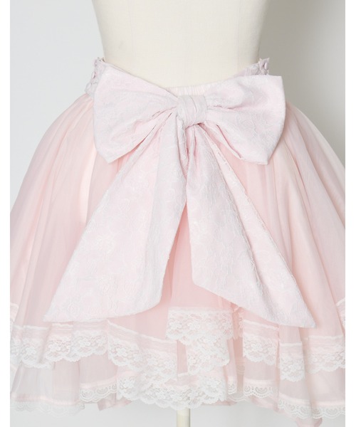 mellfy memory（メルフィーメモリー）の「Fairy in love flower skirt（スカート・レディース・ホワイト/ホワイト系その他/ピンク・S/M）」の9枚目の写真