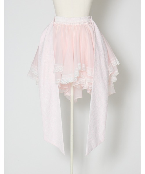 mellfy memory（メルフィーメモリー）の「Fairy in love flower skirt（スカート・レディース・ホワイト/ホワイト系その他/ピンク・S/M）」の12枚目の写真