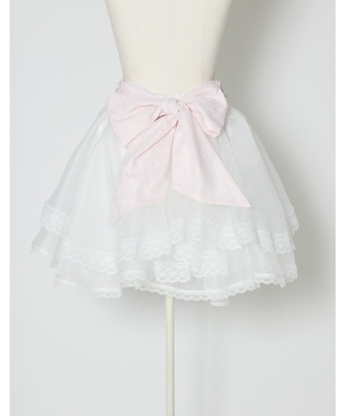mellfy memory（メルフィーメモリー）の「Fairy in love flower skirt（スカート・レディース・ホワイト/ホワイト系その他/ピンク・S/M）」の14枚目の写真