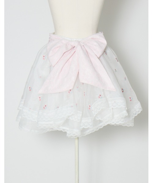 mellfy memory（メルフィーメモリー）の「Fairy in love flower skirt（スカート・レディース・ホワイト/ホワイト系その他/ピンク・S/M）」の17枚目の写真