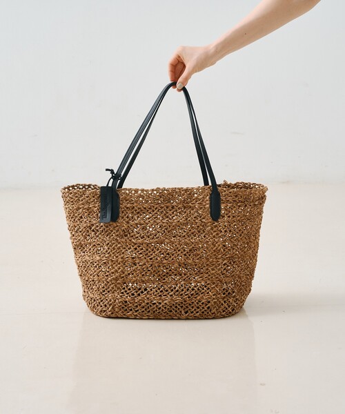 The Bagmati(ザバグマティ)の「【The Bagmati/ザ バグマティ】カゴトートバッグ(トートバッグ・レディース・ベージュ・フリー)」の19枚目の写真
