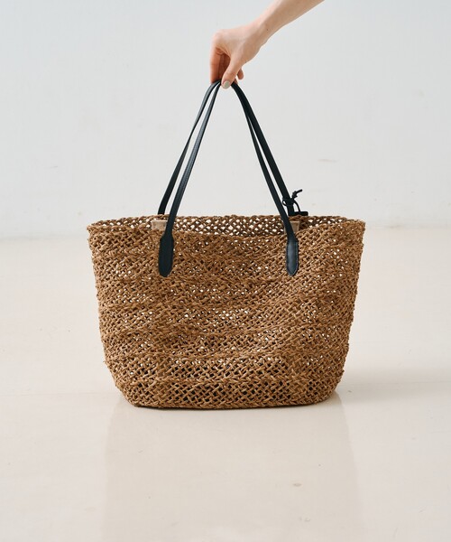 The Bagmati(ザバグマティ)の「【The Bagmati/ザ バグマティ】カゴトートバッグ(トートバッグ・レディース・ベージュ・フリー)」の21枚目の写真