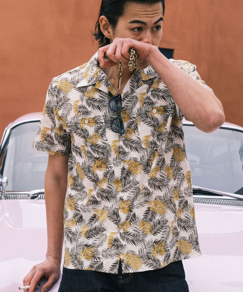 VDR（ブイディアール）の「HAWAIIAN SHIRT [Ivory]（シャツ/ブラウス・メンズ・その他・MEDIUM/LARGE/X-LARGE）」の6枚目の写真