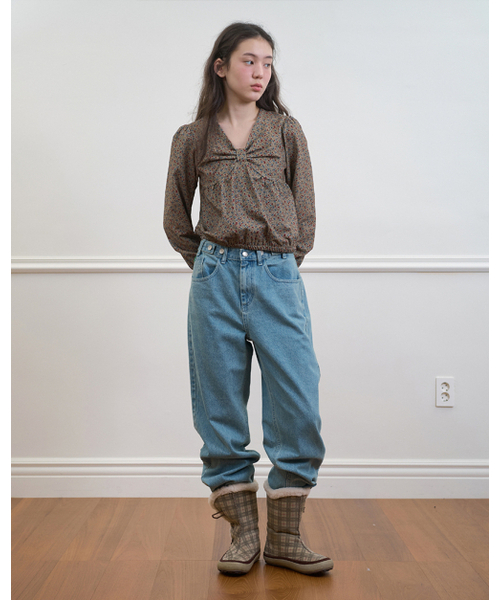 NOCONTENT(ノーコンテント)の「281. スナップジン _ ライトブルー(デニムパンツ・レディース・その他・SMALL/MEDIUM)」の2枚目の写真