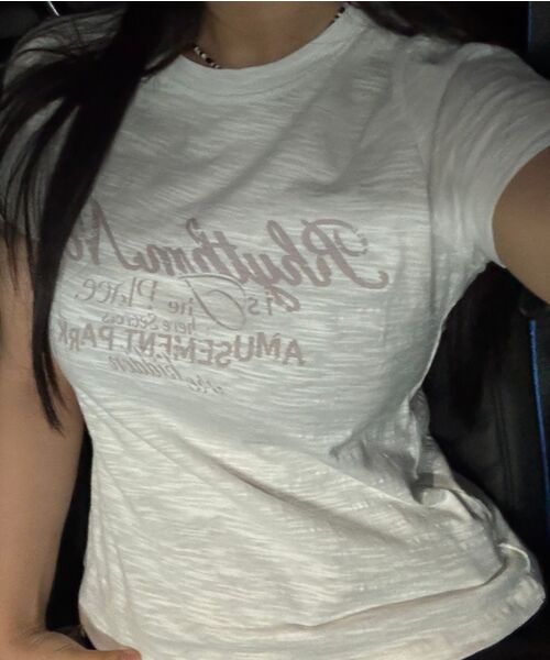 UUUUP(ユープ)の「ヴィンテージスラブTシャツ - ホワイト(Tシャツ/カットソー・レディース・その他・SMALL/MEDIUM)」の6枚目の写真