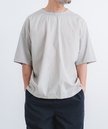 quadro（クオドロ）の「ハイゲーシﾞ天竺×タイプライター切替Tee（Tシャツ/カットソー）」