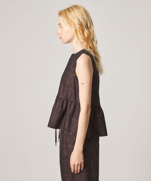 Steven Alan（スティーブンアラン）の「＜Steven Alan＞ジャガード タンクトップ ブラウス（シャツ/ブラウス・レディース・ワイン/ブラウン系・S/M）」の8枚目の写真