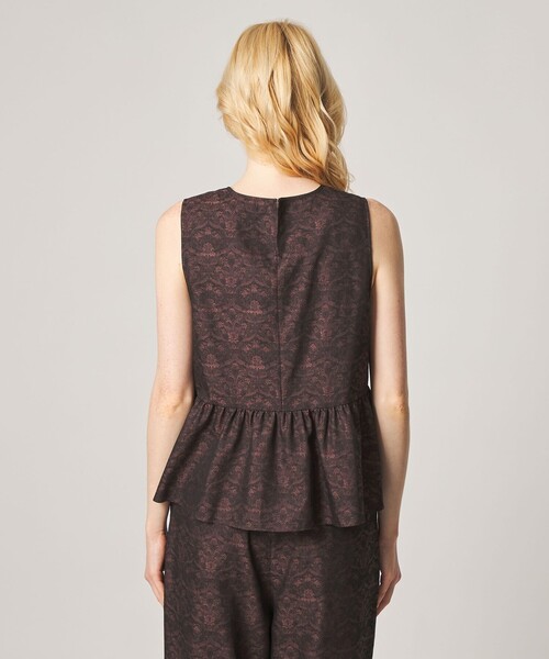 Steven Alan（スティーブンアラン）の「＜Steven Alan＞ジャガード タンクトップ ブラウス（シャツ/ブラウス・レディース・ワイン/ブラウン系・S/M）」の9枚目の写真