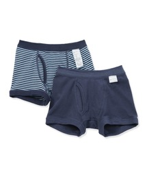 無印良品（ムジルシリョウヒン）の「キッズ　フライス編み前開きボクサーパンツ　２枚組（ボクサーパンツ）」