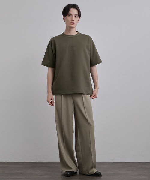tk.TAKEO KIKUCHI(ティーケータケオキクチ)の「リバーシブルTシャツ(Tシャツ/カットソー・メンズ・チャコールグレー/ブラック/ナチュラル・02/03/04)」の7枚目の写真