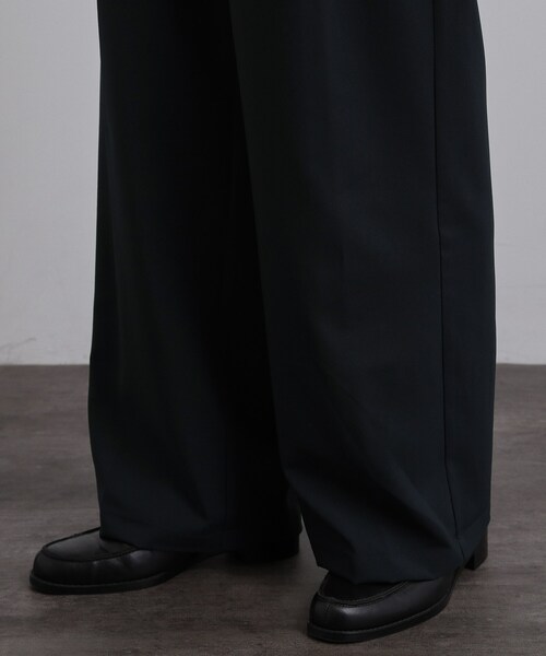 tk.TAKEO KIKUCHI(ティーケータケオキクチ)の「【セットアップ対応可】ソフィートロピカルストレッチスラックス(スラックス・メンズ・グレー/ネイビー/チャコールグレー・03/02/04)」の16枚目の写真