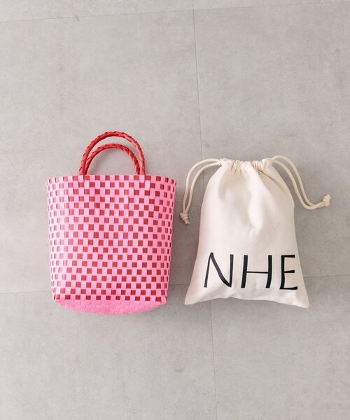 mystic（ミスティック）の「【NHE】ミニカゴバッグ（かごバッグ・レディース・ピンク/ブラック・ONE SIZE）」の17枚目の写真