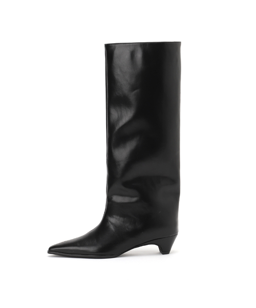 LE TALON(ルタロン)の「4cmワイドシャフトロングブーツ(ブーツ・レディース・ブラック系その他/ブラウン・X-SMALL/SMALL/MEDIUM/LARGE/X-LARGE)」の16枚目の写真