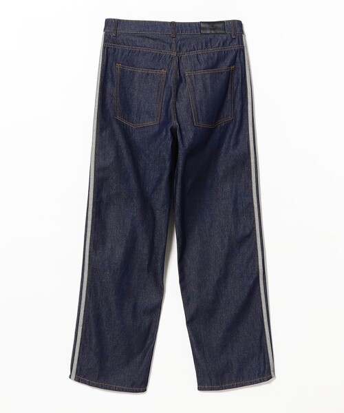 adidas(アディダス)の「adidas / ADIDAS FIREBIRD ADICOLOR DENIM MID-RISE STRAIGHT-INDIGO DENIM(デニムパンツ・メンズ・インディゴブルー・34inch/32inch/36inch/30inch)」の7枚目の写真