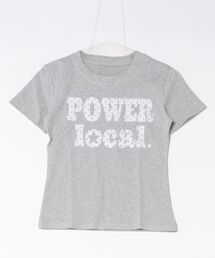 ドットロゴプリントコンパクトTシャツ