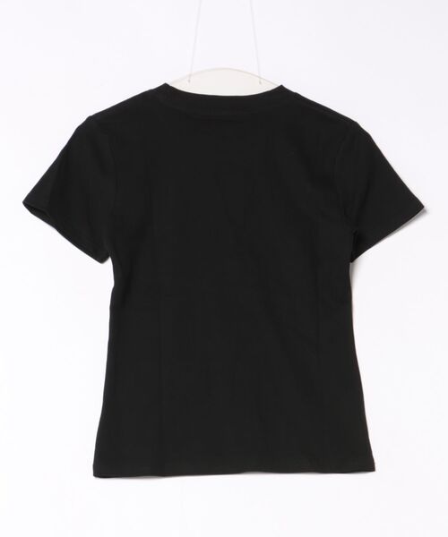 AsRiRe(アスリレイ)の「ドットロゴプリントコンパクトTシャツ(Tシャツ/カットソー・レディース・ホワイト/グレー/ブラック・M)」の8枚目の写真
