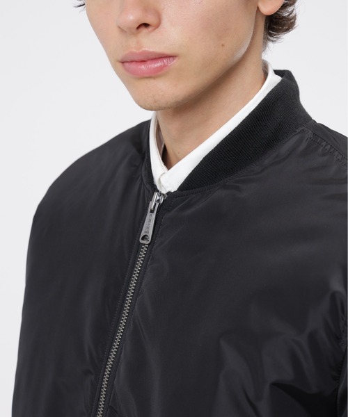 Alpha Industries(アルファインダストリーズ)の「Alpha Industries/アルファインダストリーズ/OXFORD MA-1 RELAXED FIT FLIGHT JACKET/オックスフォードMA-1 リラックスフィット フライトジャケット(MA-1・メンズ・ライトグレー/ブラック/ブラウン/オリーブ・S/M/L/XL/2XL)」の8枚目の写真