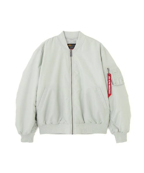 Alpha Industries(アルファインダストリーズ)の「Alpha Industries/アルファインダストリーズ/OXFORD MA-1 RELAXED FIT FLIGHT JACKET/オックスフォードMA-1 リラックスフィット フライトジャケット(MA-1・メンズ・ライトグレー/ブラック/ブラウン/オリーブ・S/M/L/XL/2XL)」の22枚目の写真