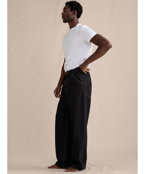 Banana Republic(バナナリパブリック)の「ルーズ ジーンズ(デニムパンツ・メンズ・ブラック/インディゴブルー・32W 30L/30W 30L/34W 30L/33W 30L/31W 30L/29W 30L)」の3枚目の写真