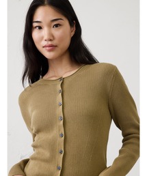 BANANA REPUBLIC FACTORY STORE コットンリブカーディガン