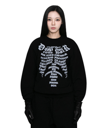 DURT（ ）の「BONE CORE SWEATSHIRTS (BLACK)（スウェット）」