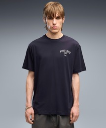 PUMA プーマ メンズ グラフィック プーマ カフェ リラックスド 半袖 Tシャツ
