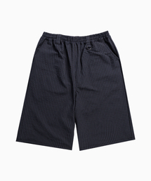 SAINTPAIN（セイントペイン）の「SPリンクルチェックワイドバンディングバミューダパンツチャコール（その他パンツ）」